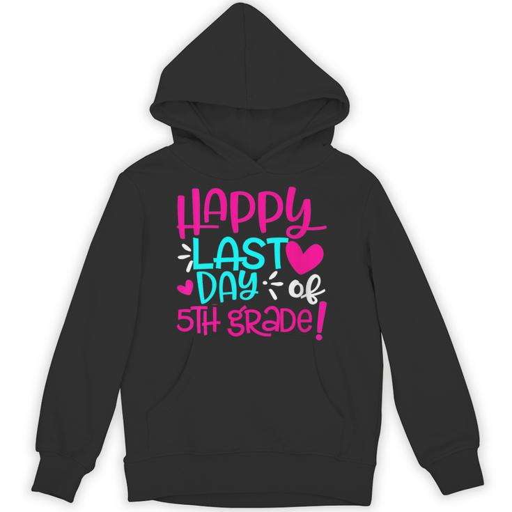 Happy Last Day Of Fifth 5th Grade Teacher Student Graduation Unisex Hoodie