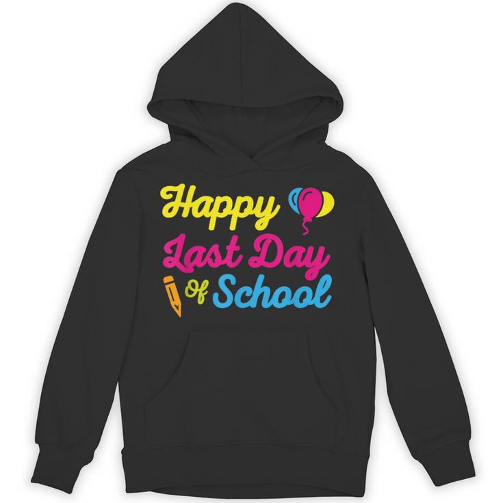 Happy Last Day Of School Graduation Teacher Students T-Shirt Unisex Hoodie