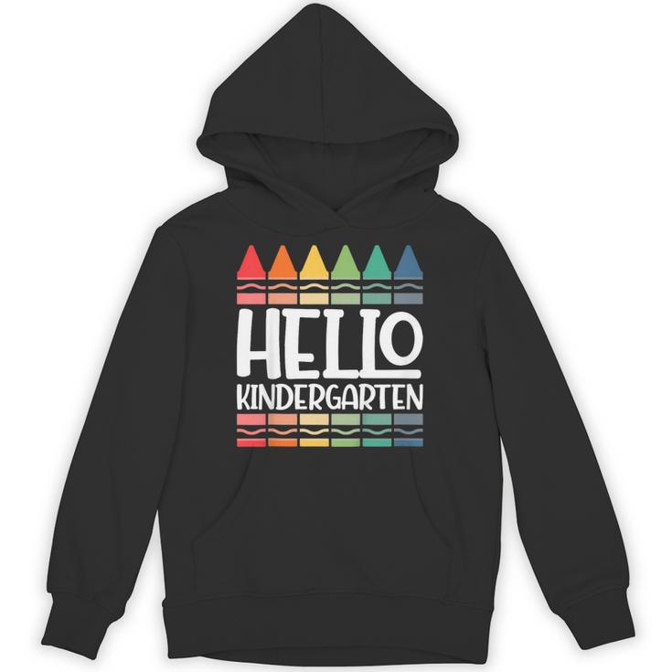 Hello Kindergarten First Day Back To School Graduation Unisex Hoodie