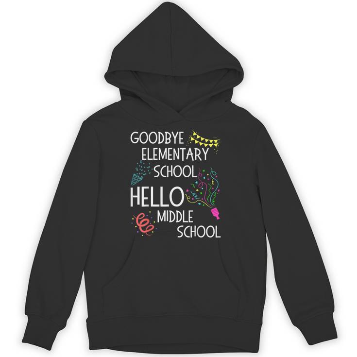 Hello Middle School Graduation Elementary School T-Shirt Unisex Hoodie