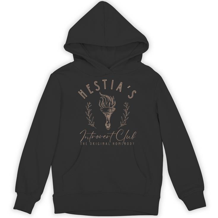 Hestia Introvert Club Greek Mythology Unisex Hoodie