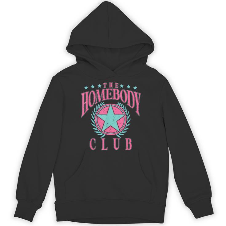 The Homebody Club Antisocial Retro Introvert Unisex Hoodie