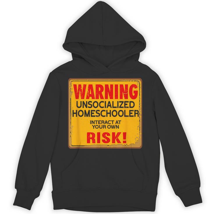 Homeschool Homeschooler Home Lesson Introvert Student Unisex Hoodie
