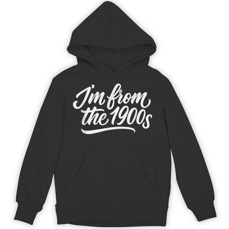 I'm From The 1900s Handwritten Calligraphy Unisex Hoodie
