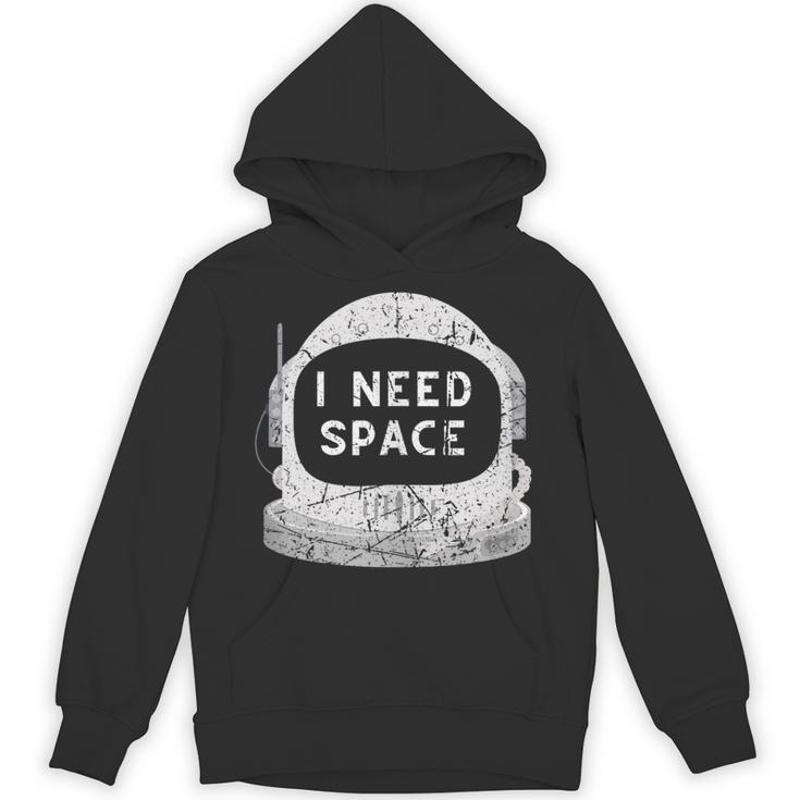 Introvert Space Helmet I Need Space Men Women Unisex Hoodie