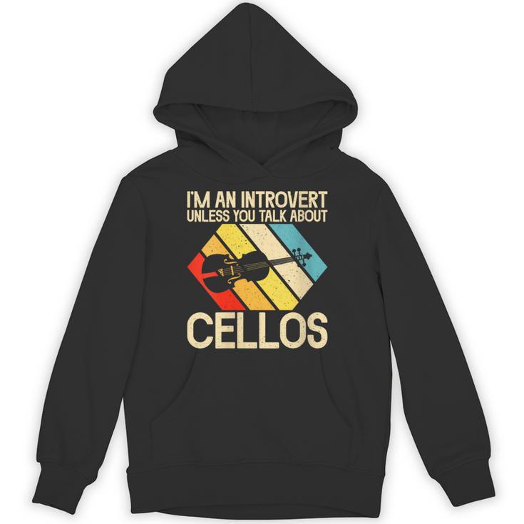 Im An Introvert Unless You Talk About Cellos Unisex Hoodie