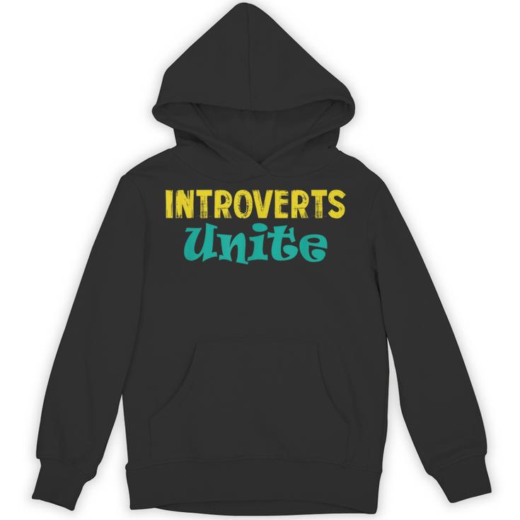 Introverts Unite I Introvert Unisex Hoodie