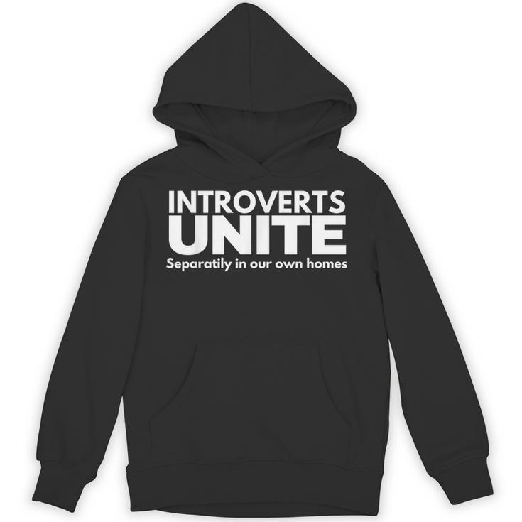 Introverts Unite Unisex Hoodie