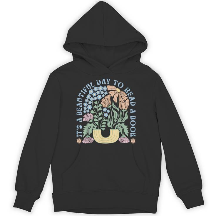 It's A Beautiful Day To Read A Book Librarian Book Lover Unisex Hoodie
