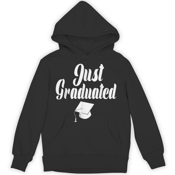 Just Graduated With A Graduation Cap Unisex Hoodie