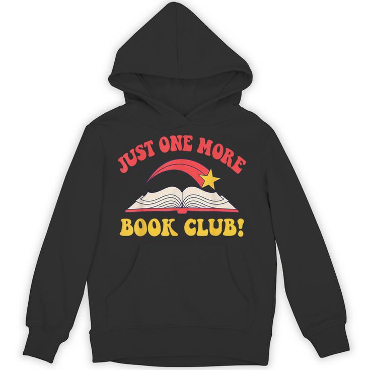 Just One More Book Club Bookish Hippie Unisex Hoodie