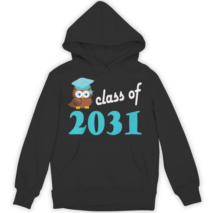 Kids Class Of 2031 Graduation Year T-Shirt Back To School Unisex Hoodie