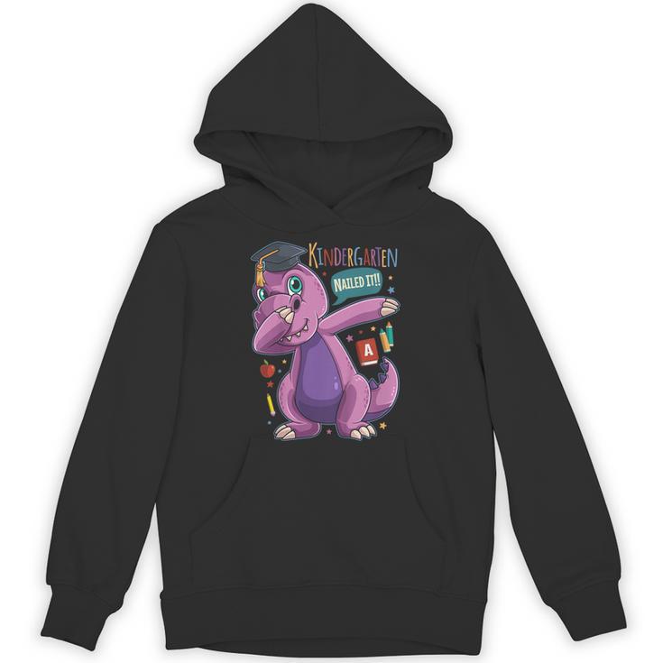 Kids DabbingRex Graduation Kindergarten Class Of 2019 Unisex Hoodie