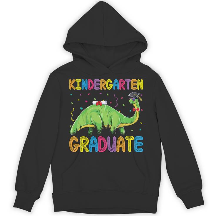 Kids Kindergarten Graduate Dinosaur Kindergarten Graduation Unisex Hoodie