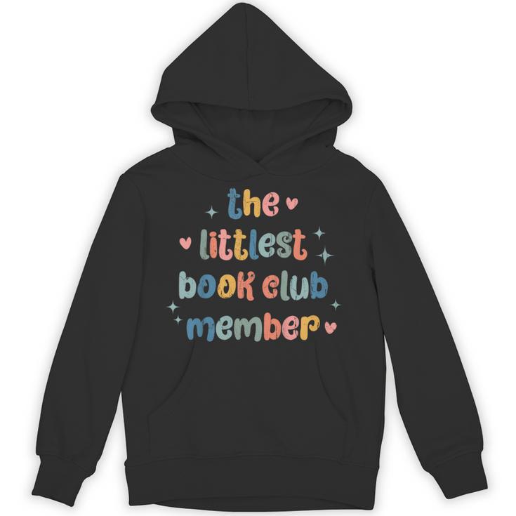 Kids The Littlest Book Club Member Book Lover Club Unisex Hoodie