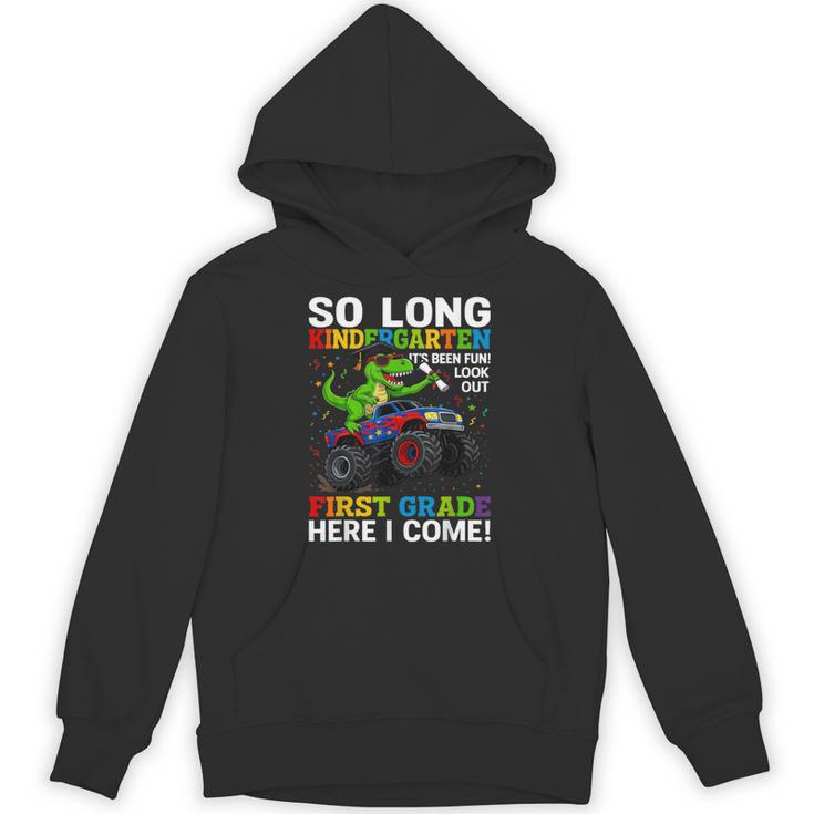 Kindergarten Graduate 2025 Kindergarten Graduation Dino Trex Unisex Hoodie