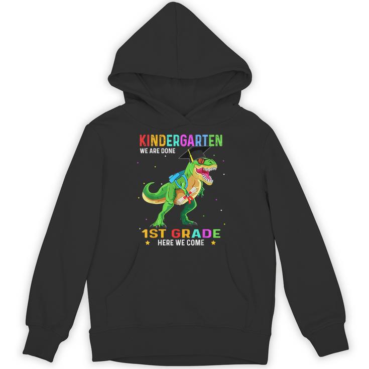 Kindergarten Graduation 1st Here We Come Class 2023 Dinosaur Unisex Hoodie