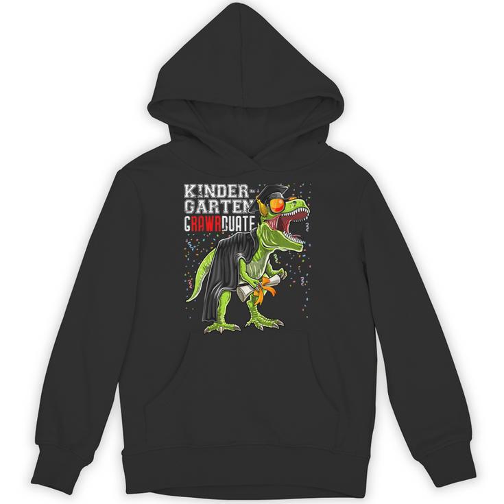 Kindergarten Grawrduate Dinosaur Graduation Cap Shirt Unisex Hoodie
