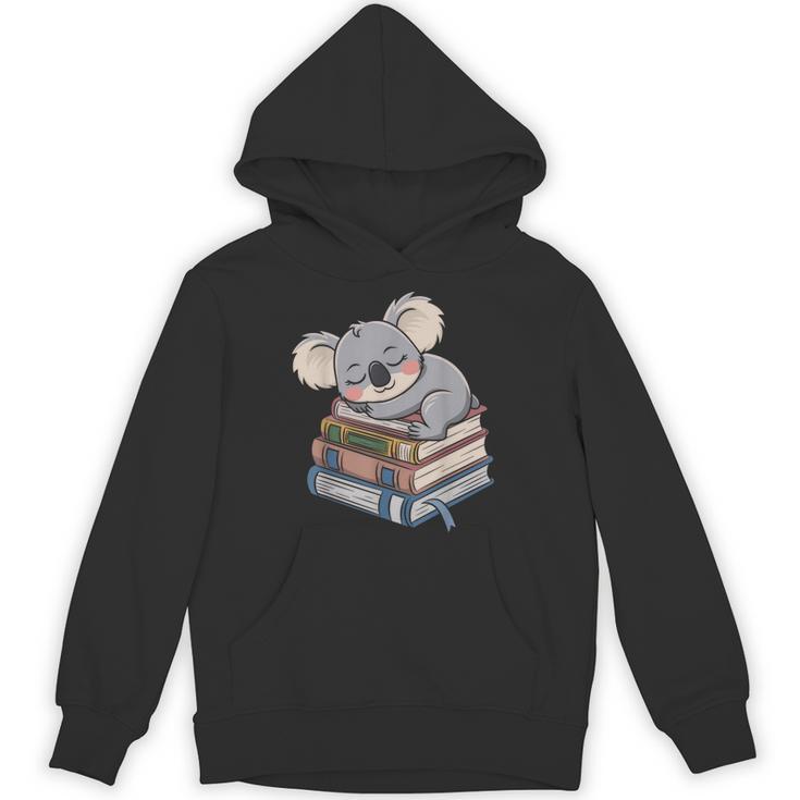 Koala Reading Book Pajama Sleep Unisex Hoodie