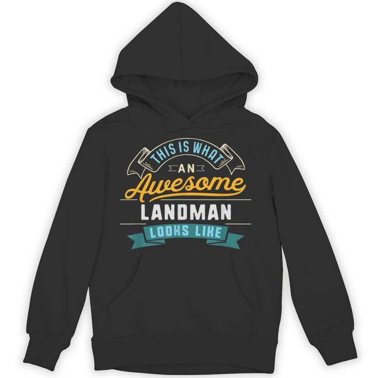Landman Shirt Awesome Job Occupation Graduation Unisex Hoodie