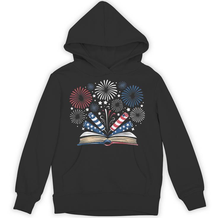 Librarian 4th July Book Lover Bookworm Patriotic Books Unisex Hoodie Librarian 4th July Book Lover Bookworm Patriotic Books Unisex Hoodie