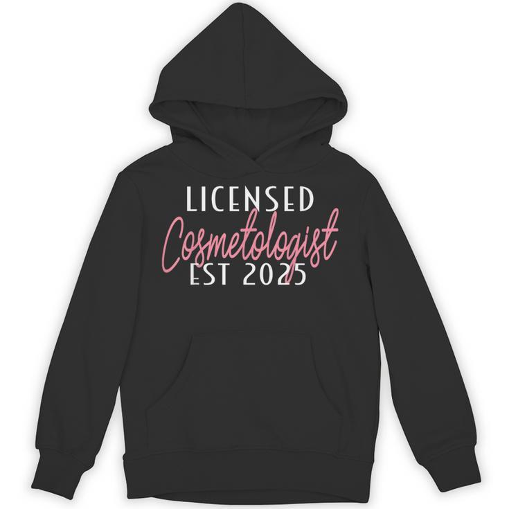 Licensed Cosmetologist Graduation 2025 Cosmetology School Unisex Hoodie