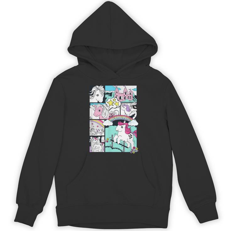 My Little Pony Classic Vintage Rainbow Castle Comic Book Unisex Hoodie