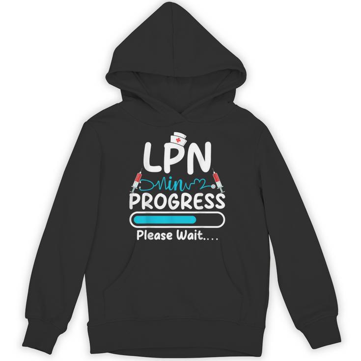 LPN In Progress Loading Future Nurse Graduation Lover Unisex Hoodie