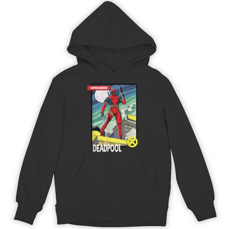 Marvel Comics Deadpool Vintage Book Art Unisex Hoodie