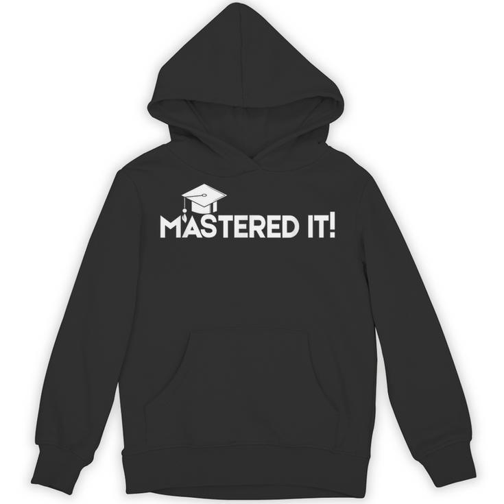 Mastered It MBA Graduation Shirt Him Her 2018 Unisex Hoodie