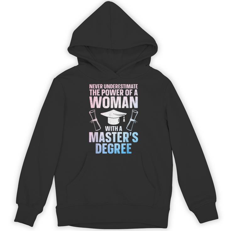 Masters Degree Graduation Art For Women Girls Masters Degree Unisex Hoodie