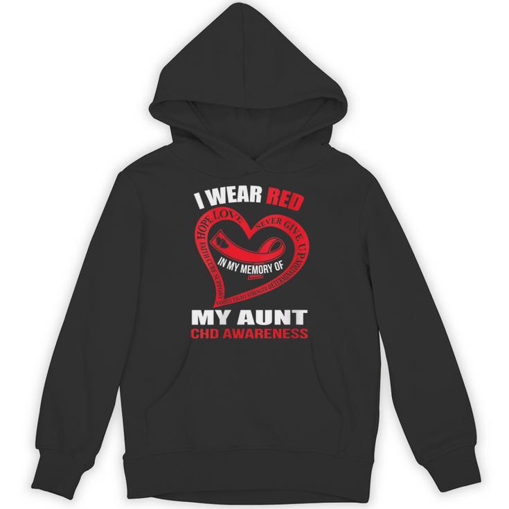 In My Memory Of My Aunt CHD AWARENESS Unisex Hoodie In My Memory Of My Aunt CHD AWARENESS Unisex Hoodie