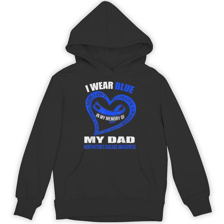 In My Memory Of My Dad HUNTINGTON'S DISEASE AWARENESS Unisex Hoodie