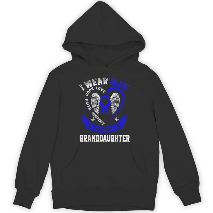 In Memory Of Granddaughter Colon Cancer Awareness Shirts Unisex Hoodie
