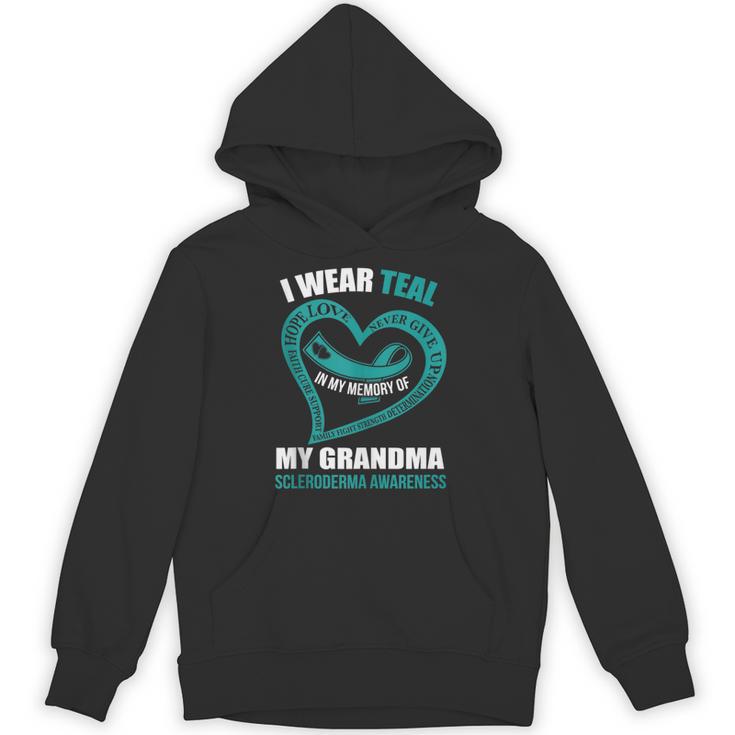 In My Memory Of My Grandma SCLERODERMA AWARENESS Unisex Hoodie