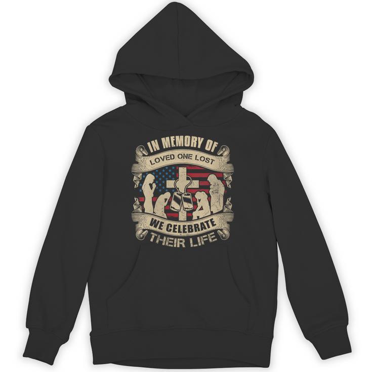 IN MEMORY OF LOVED ONE LOST WE CELEBRATE THEIR LIFE Unisex Hoodie