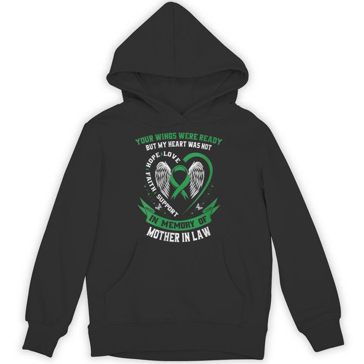 In Memory Of Mother In Law Kidney Disease Awareness Products Unisex Hoodie