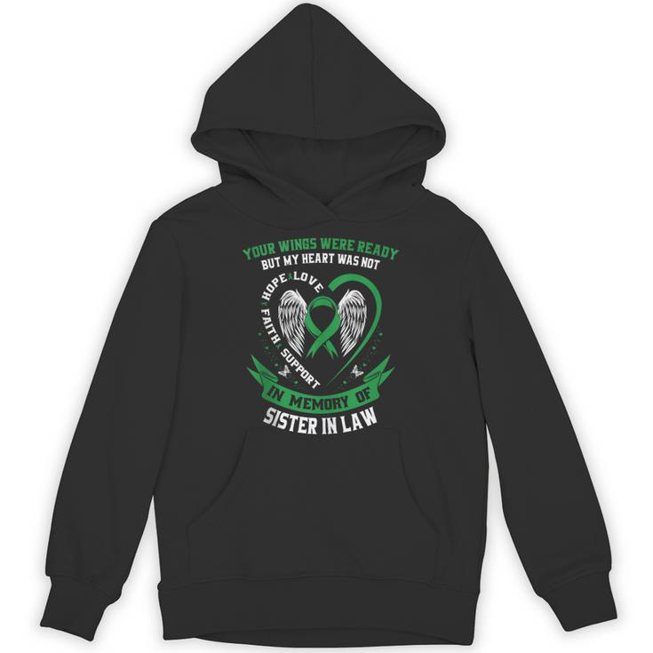 In Memory Of Sister In Law Kidney Disease Awareness Products Unisex Hoodie
