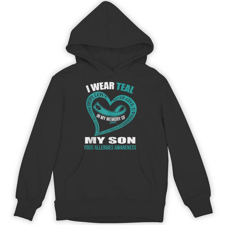In My Memory Of My Son FOOD ALLERGIES AWARENESS Unisex Hoodie