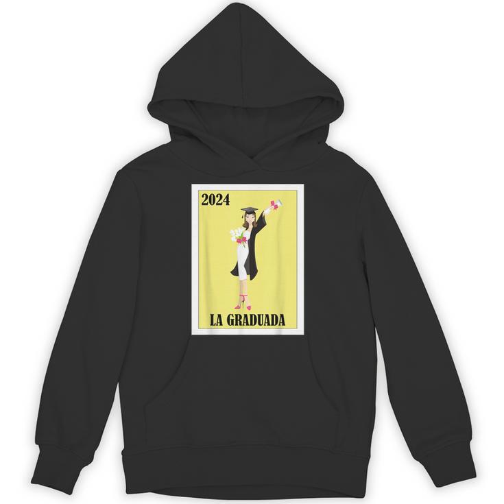 Mexican For Graduation La Graduada 2024 Unisex Hoodie