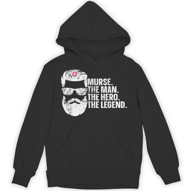 Murse Male Nurse Student Man Nurses Murse RN Graduation Week Unisex Hoodie