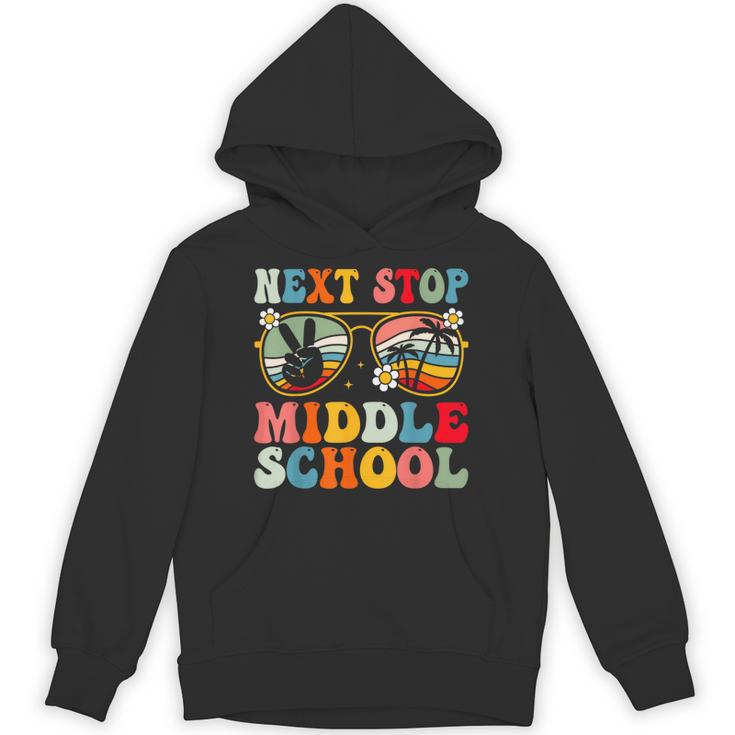 Next Stop Middle School Elementary School Graduation 2025 Unisex Hoodie