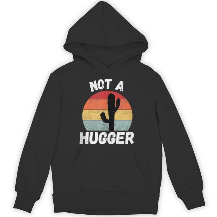 Not A Hugger Cactus Introvert Antisocial Unisex Hoodie