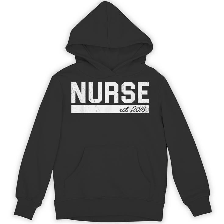 Nurse Est 2018 Nursing Graduation T Shirt Unisex Hoodie