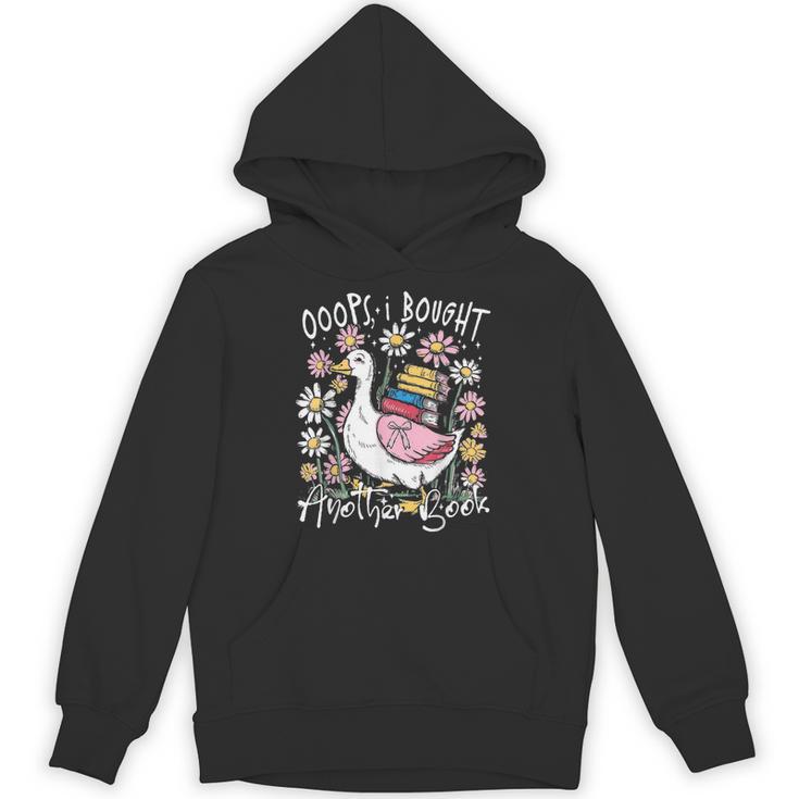 Oops I Bought Another Book Goose Bookish Unisex Hoodie
