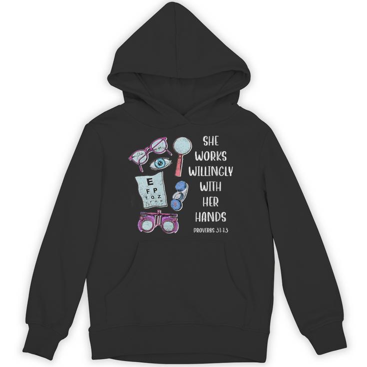 Optometry T Ophthalmology Eye Doctor Tee Optician Graduation Unisex Hoodie