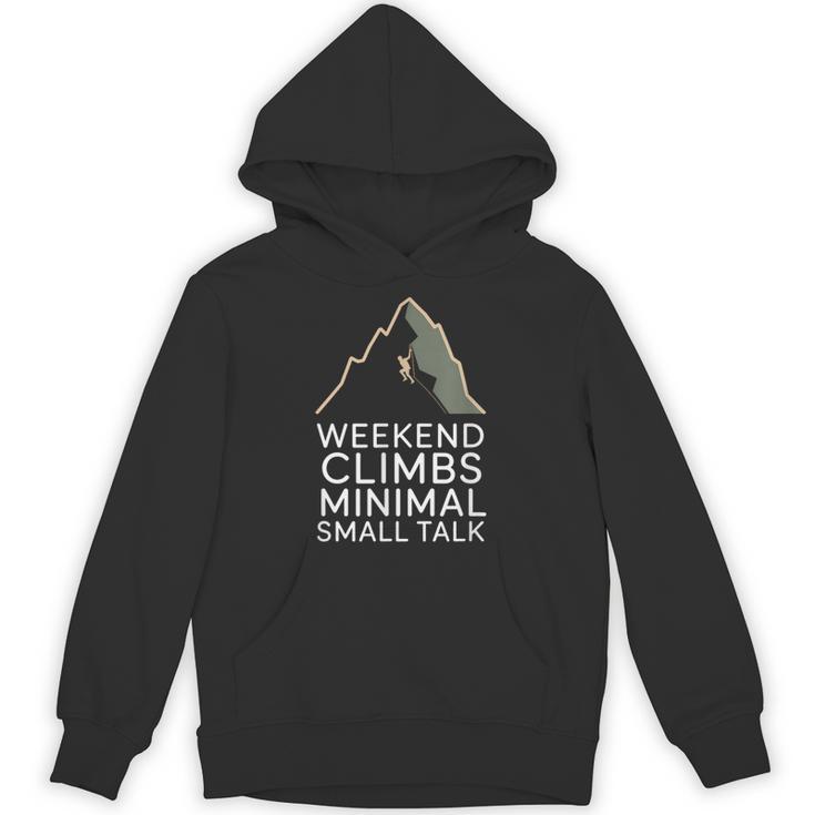 Outdoor Introvert Vibes Weekend Climber Unisex Hoodie