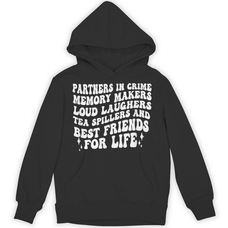 Partners In Crime Memory Makers Best Friend For Life Unisex Hoodie