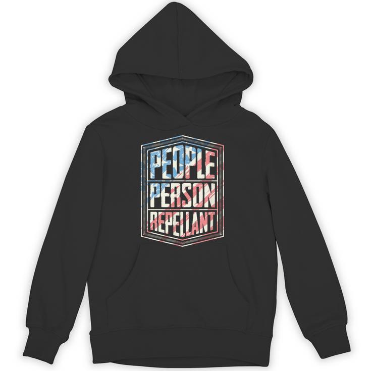 People Person Repellant Introvert Unisex Hoodie