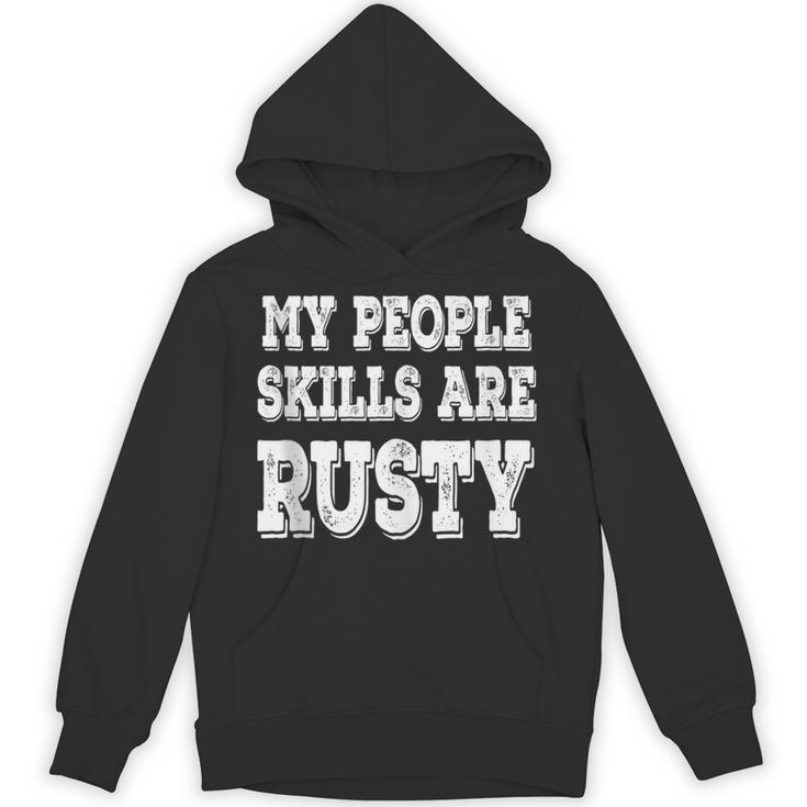 My People Skills Are Rusty Introvert SPN Moments Unisex Hoodie